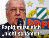 Rapid-Präsident Rudolf Edlinger