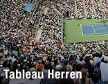 Tennisplatz der US Open