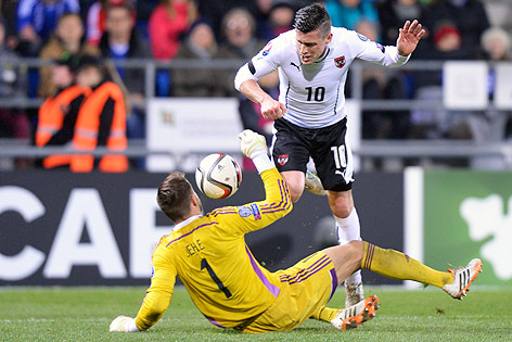 Zlatko Junuzovic im Spiel gegen Liechtenstein