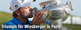 Bernd Wiesberger mit Pokal