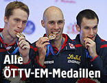 ÖTTV-Spieler mit Goldmedaillen